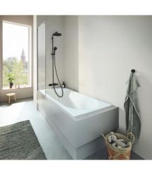 Grohe Grohe QuickFix Vitalio Start System 250 shower system with thermostatic bath mixer, spout length - 169mm, overhead shower,