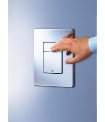 Grohe Grohe Skate Cosmopolitan flush plate for toilet, chrome