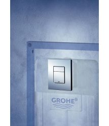 Grohe Grohe Skate Cosmopolitan flush plate for toilet, chrome