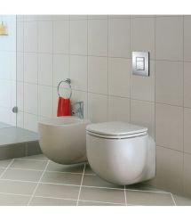 Grohe Grohe Skate Cosmopolitan flush plate for toilet, chrome