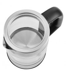 Sencor Електрочайник Sencor 0.5л, Strix, пластик, в комплекті 2 склянки + 2 ложки, скло, нерж. сталь