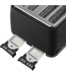 Sencor Тостер Sencor 1860Вт, підігрів, розморожування, 4 слоти, пластик, чорний