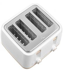 Sencor Тостер Sencor 1860Вт, підігрів, розморожування, 4 слоти, пластик, білий