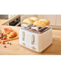Sencor Тостер Sencor 1860Вт, підігрів, розморожування, 4 слоти, пластик, білий