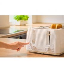 Sencor Тостер Sencor 1860Вт, підігрів, розморожування, 4 слоти, пластик, білий