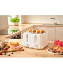 Sencor Тостер Sencor 1860Вт, підігрів, розморожування, 4 слоти, пластик, білий