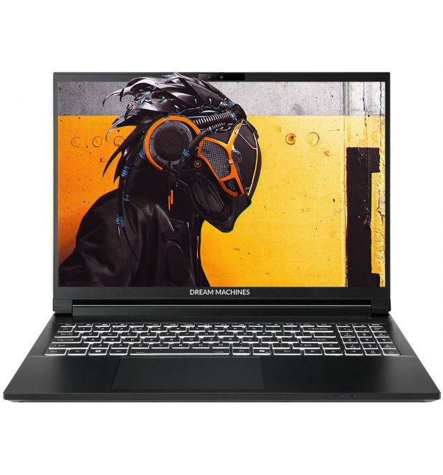 Dream Machines Ноутбук Dream Machines RT5050-15 15.6FHD+ IPS, AMD AI 9 HX 370, 32GB, F2TB, NVD5050-8, DOS, чорний