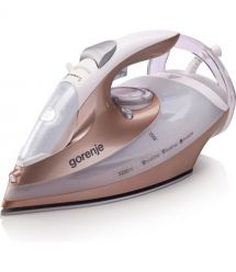 Gorenje Iron Gorenje, 3200W, 420ml, steam boost -250g, vert. Steaming, auto shutdown, ceramic soleplate, bronze-white