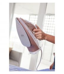 Gorenje Iron Gorenje, 3200W, 420ml, steam boost -250g, vert. Steaming, auto shutdown, ceramic soleplate, bronze-white