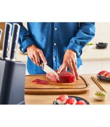 Tefal Tefal EverSharp Pro Knife Set, 6 pieces, stainless steel, bakelite, black