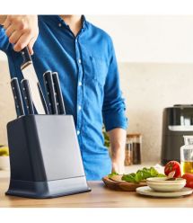 Tefal Tefal EverSharp Pro Knife Set, 6 pieces, stainless steel, bakelite, black