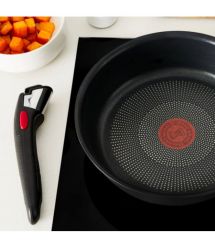 Tefal Tefal Ingenio Inspiration Cookware Set, 6 pieces, aluminum, glass, bakelite, black