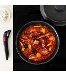 Tefal Tefal Ingenio Inspiration Cookware Set, 6 pieces, aluminum, glass, bakelite, black