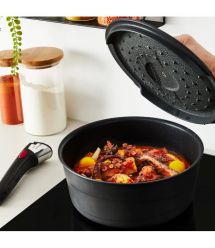 Tefal Tefal Ingenio Inspiration Cookware Set, 6 pieces, aluminum, glass, bakelite, black