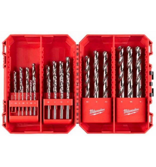 Milwaukee Набір свердел по металу Milwaukee THUNDERWEB, HSS-G, 1-13мм, кейс, 25шт