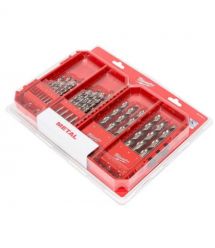 Milwaukee Набір свердел по металу Milwaukee THUNDERWEB, HSS-G, 1-13мм, кейс, 25шт