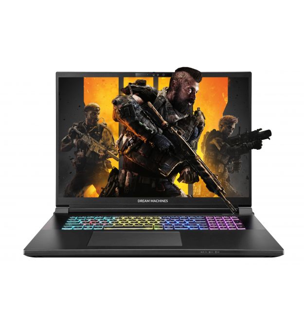 Dream Machines Ноутбук Dream Machines RX5090-18 18UHD+, Intel U9-275HX, 32GB, F1TB, NVD5090-24, DOS, чорний