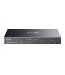 TP-Link Коммутатор ES210GP 9xGE (8xPoE), 1xSFP/RJ45. 63W, WebSmart