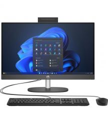 HP AiO 240-G10 23.8" FHD IPS AG, Intel i3-N300, 8GB, F512GB, UMA, WiFi, kb+m, 3y, Win11P, black