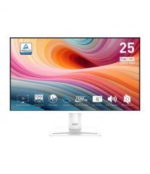 MSI Монітор MSI 24.5" PRO MP251W-E2 D-Sub, HDMI, DP, MM, IPS, 120Hz, sRGB 99%, AdaptiveSync, білий
