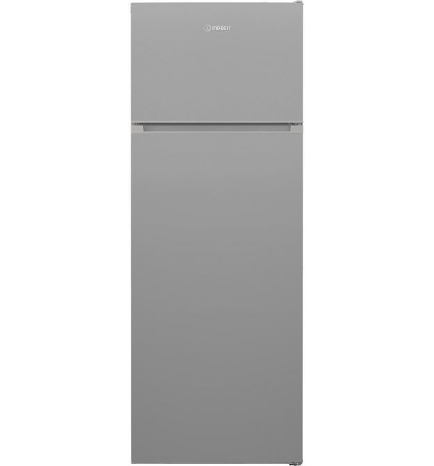Indesit Ref with top freezer, 160.6x54х57.4, ref-204L, freez.-46L, 2doors, А++, ST, silver