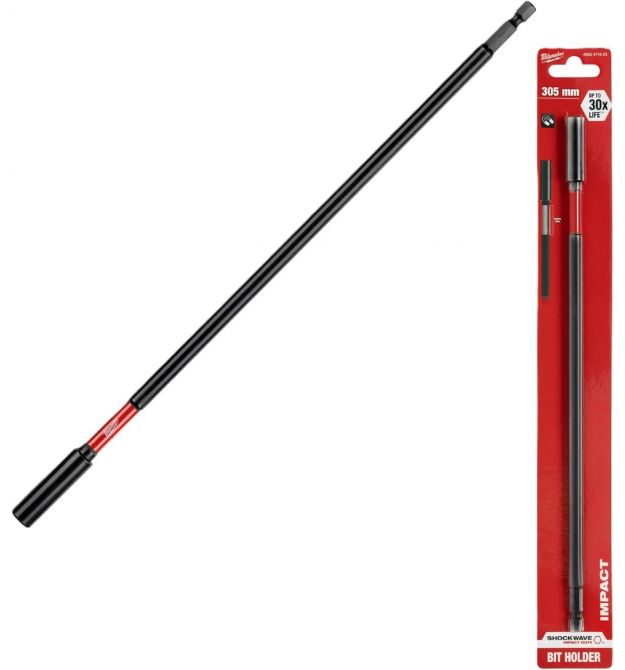 Milwaukee Тримач магнітний універсальний Milwaukee, Hex, 1/4 152мм