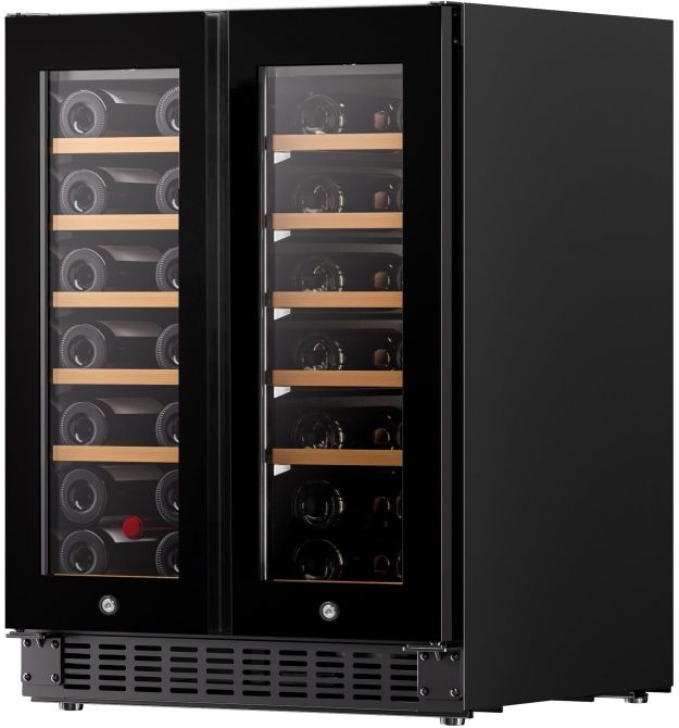 Philco Холодильник Philco для вина, 87x60x57, холод.відд.-116л, зон - 2, бут-40, диспл, підсвітка, чорний