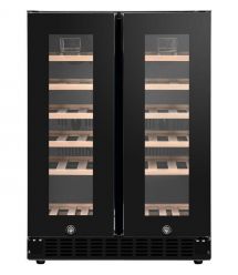 Philco Холодильник Philco для вина, 87x60x57, холод.відд.-116л, зон - 2, бут-40, диспл, підсвітка, чорний