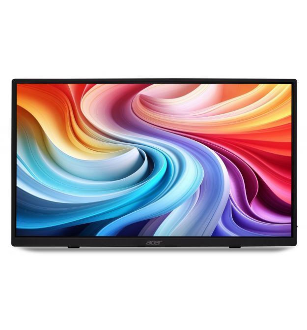 Acer Монітор портативний Acer 15.6W" PM161Q B1bmiuux HDMI, 2xUSB-C, IPS, 4ms