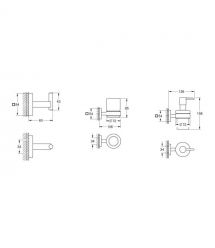 Grohe Grohe Start Cube sink accessory set