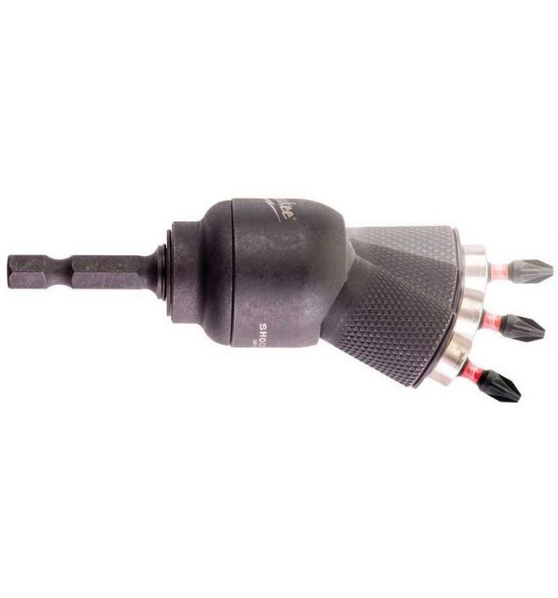 Milwaukee bit set with Knuckle attachment, 1/4" 10pcs