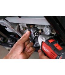 Milwaukee bit set with Knuckle attachment, 1/4" 10pcs