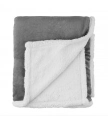 ARDESTO Плед Ardesto Sherpa 160х200см, 100% поліестер, сірий