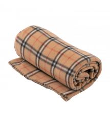 ARDESTO Плед Ardesto Fleece 130x160см, 100% поліестер, клітинка, бежевий