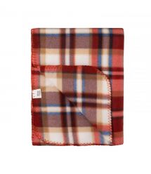 ARDESTO Плед Ardesto Fleece 130x160см, 100% поліестер, клітинка, біло-коричневий