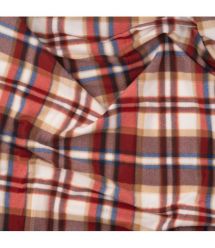 ARDESTO Плед Ardesto Fleece 130x160см, 100% поліестер, клітинка, біло-коричневий