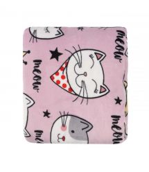 ARDESTO Плед Ardesto Flannel 160х200см, 100% поліестер, котики