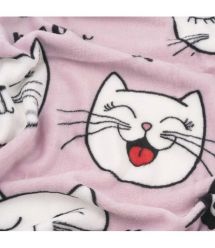 ARDESTO Плед Ardesto Flannel 160х200см, 100% поліестер, котики