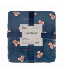 ARDESTO Плед Ardesto Flannel 160х200см, 100% поліестер, плюшеві ведмедики