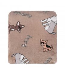 ARDESTO Плед Ardesto Flannel 160х200см, 100% поліестер, песики в окулярах