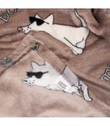 ARDESTO Плед Ardesto Flannel 160х200см, 100% поліестер, песики в окулярах