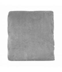 ARDESTO Плед Ardesto Flannel 160х200см, 100% поліестер, сірий світлий
