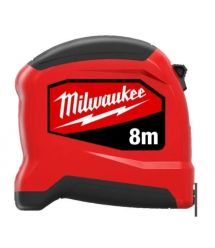 Milwaukee Рулетка Milwaukee SLIMLINE, 8мх25мм з фіксатором змотування, АБС-пластик