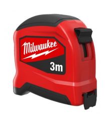 Milwaukee Рулетка Milwaukee SLIMLINE, 5мх16мм з фіксатором змотування, АБС-пластик
