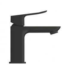 Grohe Grohe QuickFix Dice Black S-size sink mixer, spout length - 106mm, non-return, 1 lever, matte black