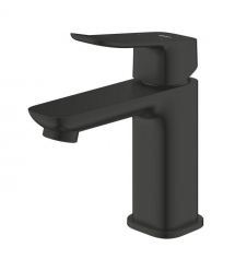 Grohe Grohe QuickFix Dice Black S-size sink mixer, spout length - 106mm, non-return, 1 lever, matte black