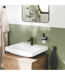 Grohe Grohe QuickFix Dice Black S-size sink mixer, spout length - 106mm, non-return, 1 lever, matte black