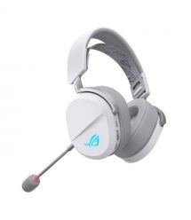 ASUS Гарнитура игровая ROG Pelta, USB-A/BT/WL, RGB, 1.8м, белый