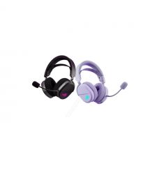 ASUS Гарнитура игровая ROG Pelta, USB-A/BT/WL, RGB, 1.8м, белый