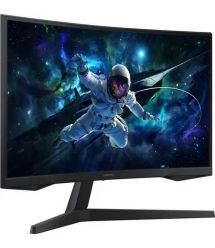 Samsung Монітор Samsung 27" Odyssey G55C 2xHDMI, DP, VA, 2560x1440, 165Hz, 1ms, CURVED
